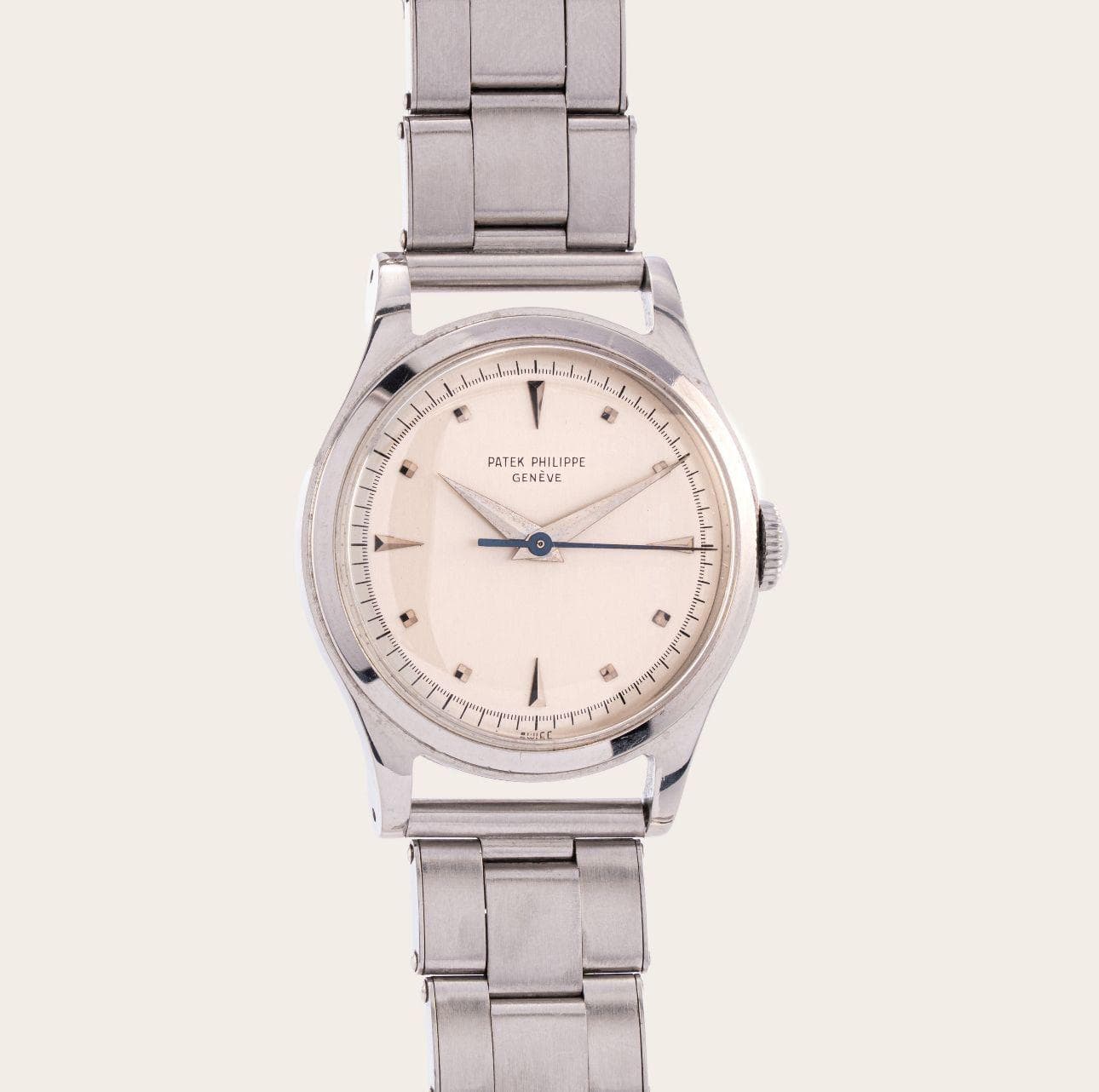 Patek Philippe reference 2508 in stainless steel with the Geometric dial